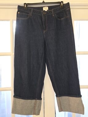 kate spade Dark Blue Relaxed Cuffed Jeans